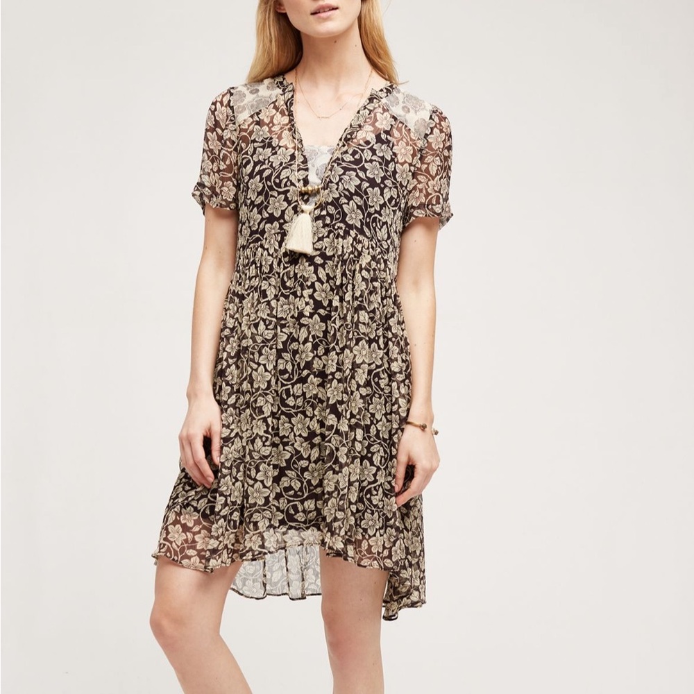 Anthropologie Morning Glory Dress